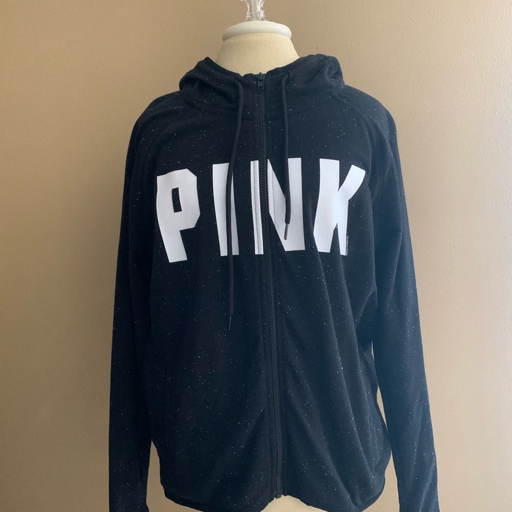 PINK zip up hoodie